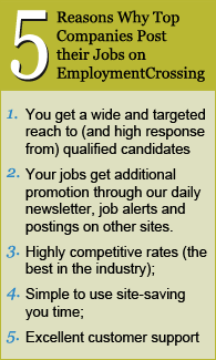 Companies Post Their jobs on GISCrossing Reasons why Top Companies Post Their jobs on GISCrossing