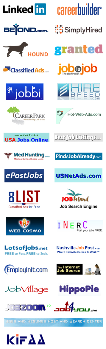 Get your job posted on 30+ job boards fast Get your job posted on 30+ job boards fast
